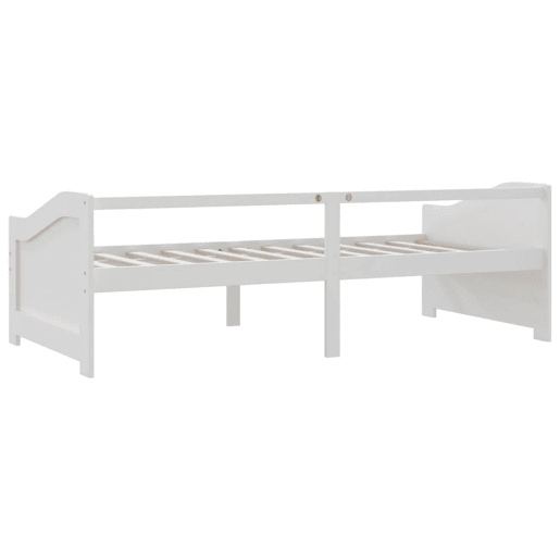 Sofá-cama, Sofá conversível de 3 lugares 90x200 cm madeira de pinho maciça branco Sofá-cama, Sofá conversível de 3 lugares 90x200 cm madeira de pinho maciça branco