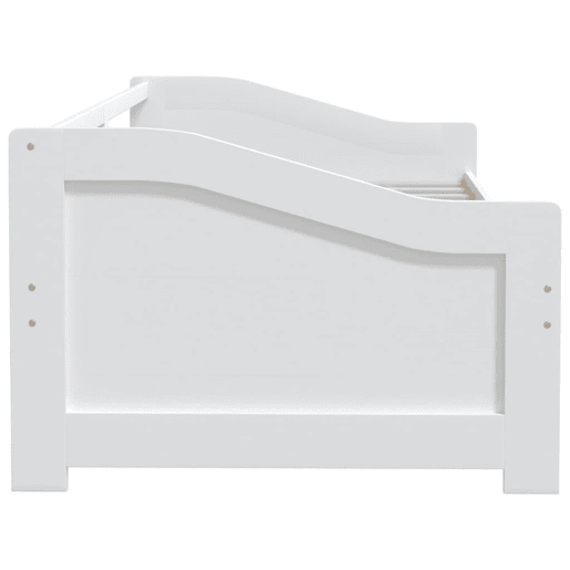 Sofá-cama, Sofá conversível de 3 lugares 90x200 cm madeira de pinho maciça branco Sofá-cama, Sofá conversível de 3 lugares 90x200 cm madeira de pinho maciça branco