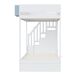 Cama litera 252x95 Cama litera 252x95 Blanco/ Azul