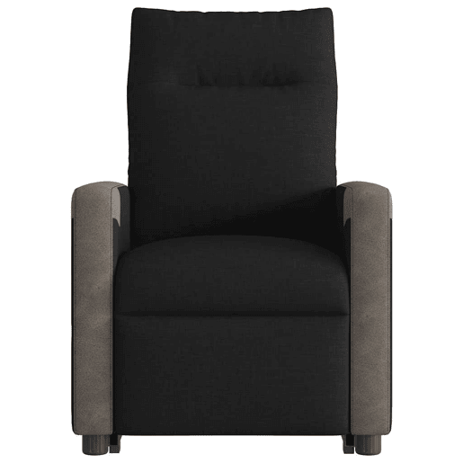 Poltrona reclinável - Poltrona relax elétrica tecido preto