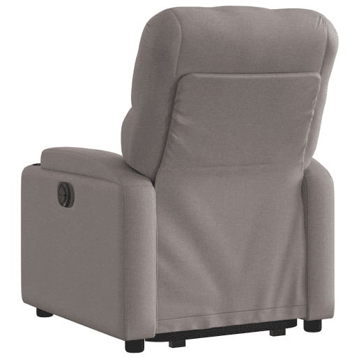 Poltrona reclinável - Poltrona relax elétrica cinza-acastanhado