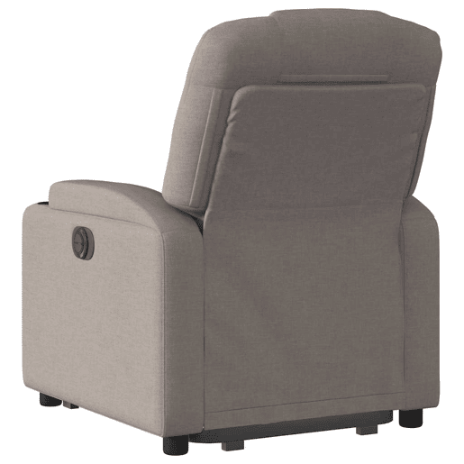 Poltrona reclinável - Poltrona relax elétrica cinza-acastanhado