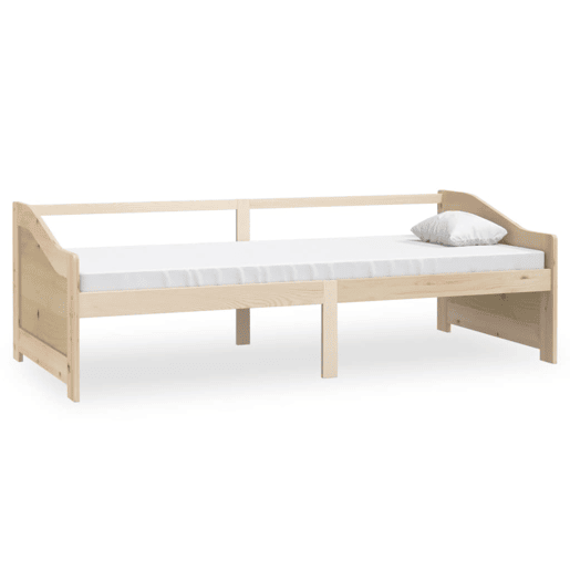 Sofá-cama, Sofá conversível de 3 lugares 90x200 cm madeira de pinho maciça Sofá-cama, Sofá conversível de 3 lugares 90x200 cm madeira de pinho maciça