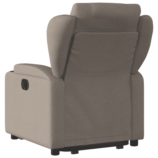 Poltrona reclinável - Poltrona relax elétrica cinza-acastanhado