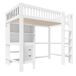 Cama alta para niños 205x106 Cama alta para niños 205x106 Blanco