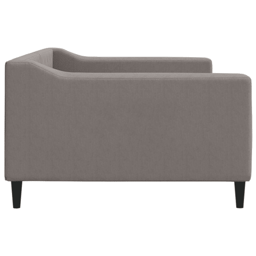 Sofá-cama, Sofá conversível 100x200 cm tecido cinzento-acastanhado Sofá-cama, Sofá conversível 100x200 cm tecido cinzento-acastanhado