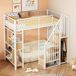 Cama alta para niños 204x143 Cama alta para niños 204x143 Blanco