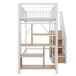 Cama alta para niños 204x143 Cama alta para niños 204x143 Blanco