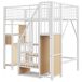 Cama alta para niños 204x143 Cama alta para niños 204x143 Blanco