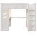 Cama alta para niños 204x101 Cama alta para niños 204x101 Blanco