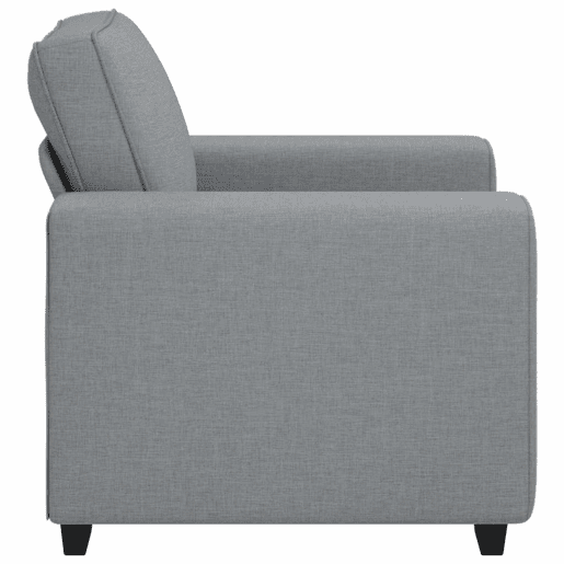 Poltrona, Sofá individual tecido 60 cm cinzento-claro Poltrona, Sofá individual tecido 60 cm cinzento-claro