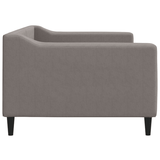 Sofá-cama, Sofá conversível 90x200 cm tecido cinzento-acastanhado Sofá-cama, Sofá conversível 90x200 cm tecido cinzento-acastanhado