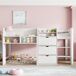 Cama alta para niños Cama alta para niños Blanco