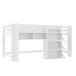 Cama alta para niños Cama alta para niños Blanco