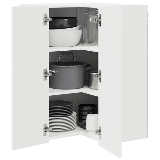 Armário de cozinha suspenso - armario de cocina colgante com porta Branco 57 x 57 x 80 cm