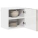 Juego de muebles de cocina - Armarios de pared 40 Juego de muebles de cocina - Armarios de pared 40 Blanco Brillo