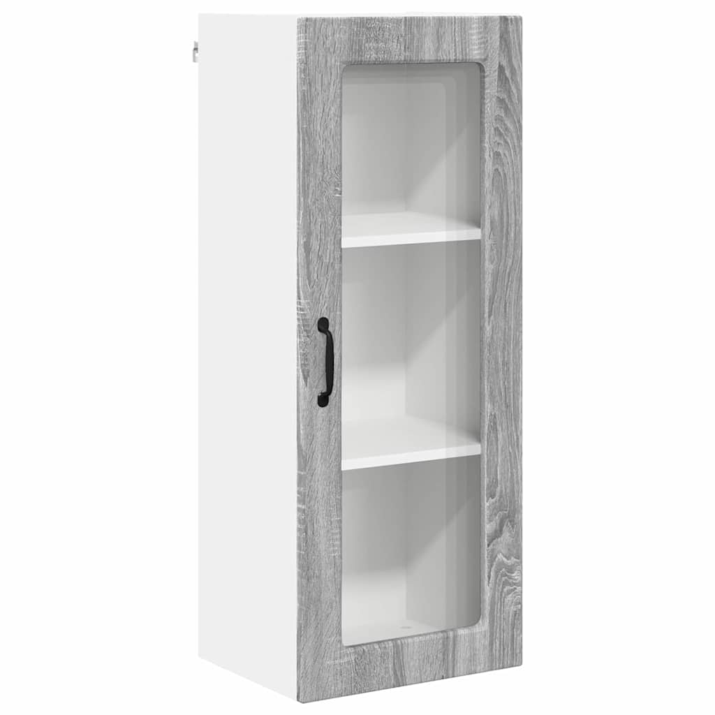 Armario de cocina de pared - Mueble cocina 40 Roble/ Gris