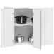 Armario de cocina de esquina de pared - Mueble cocina 57 Armario de cocina de esquina de pared - Mueble cocina 57 Blanco Brillo