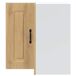 Armario de cocina de esquina de pared - Mueble cocina 57 Armario de cocina de esquina de pared - Mueble cocina 57 Blanco Brillo