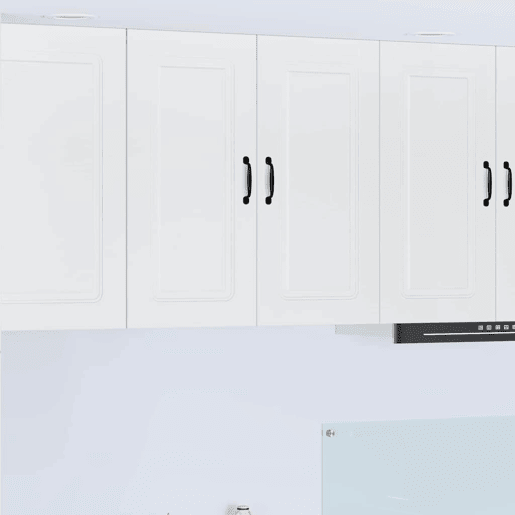 Armário de cozinha suspenso - armario de cocina colgante Branco Brilhante 80 x 31 x 80 cm