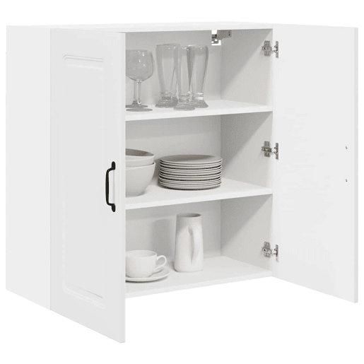 Armário de cozinha suspenso - armario de cocina colgante Branco Brilhante 80 x 31 x 80 cm