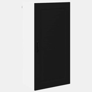 Armário de cozinha suspenso - armario de cocina colgante com porta Preto 50 x 31 x 100 cm