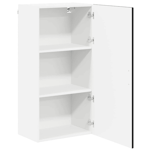 Armário de cozinha suspenso - armario de cocina colgante com porta Preto 50 x 31 x 100 cm