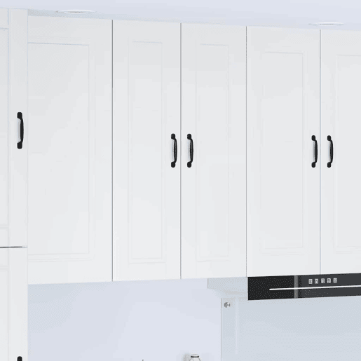 Armário de cozinha suspenso - armario de cocina colgante Branco Brilhante 60 x 31 x 100 cm