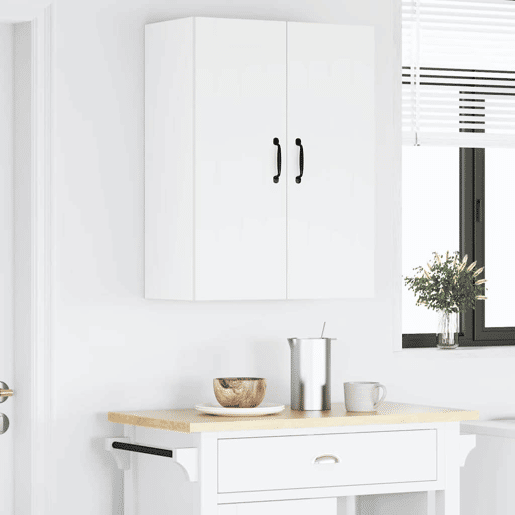 Armário de cozinha suspenso - armario de cocina colgante com porta Branco 30 x 31 x 80 cm