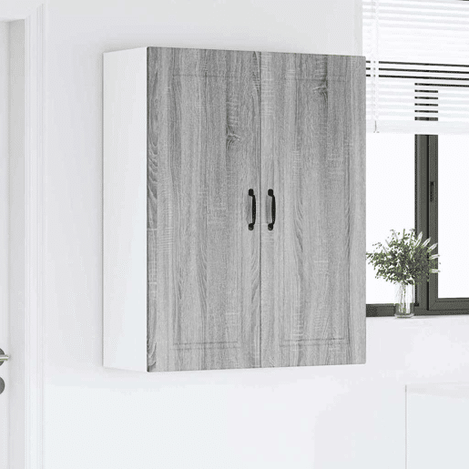 Armário de cozinha suspenso - armario de cocina colgante Cinza Sonoma 80 x 31 x 100 cm