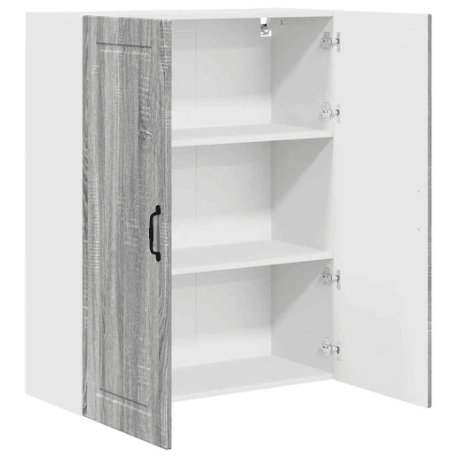 Armário de cozinha suspenso - armario de cocina colgante Cinza Sonoma 80 x 31 x 100 cm