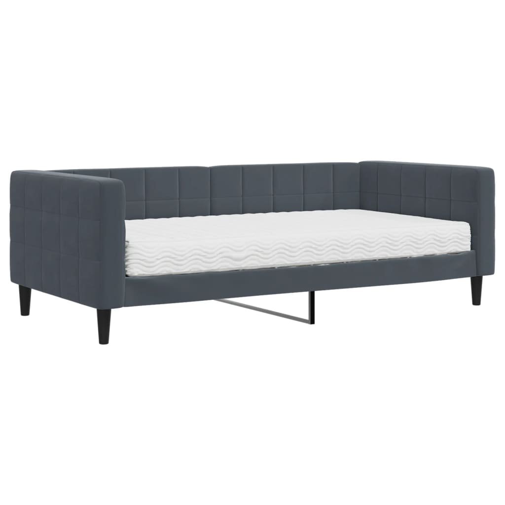 Sofá Cama - Sofá convertible Gris Oscuro