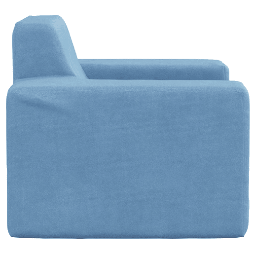 Sofá infantil, Sofá para criança pelúcia macia azul Sofá infantil, Sofá para criança pelúcia macia azul
