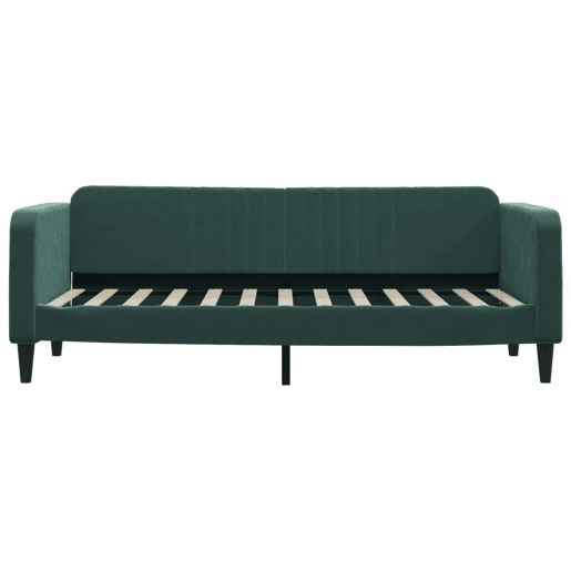 Sofá-cama, Sofá conversível 80x200 cm veludo verde-escuro Sofá-cama, Sofá conversível 80x200 cm veludo verde-escuro