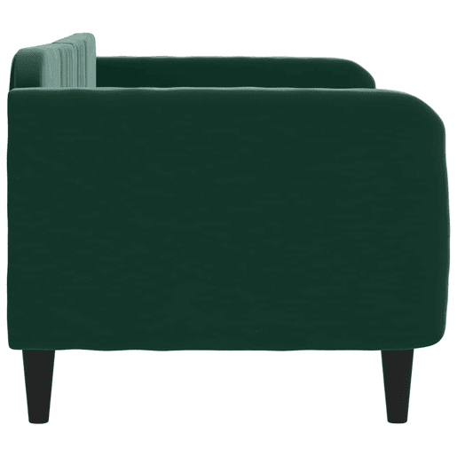 Sofá-cama, Sofá conversível 80x200 cm veludo verde-escuro Sofá-cama, Sofá conversível 80x200 cm veludo verde-escuro