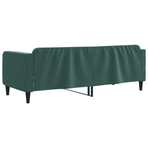 Sofá-cama, Sofá conversível 80x200 cm veludo verde-escuro Sofá-cama, Sofá conversível 80x200 cm veludo verde-escuro