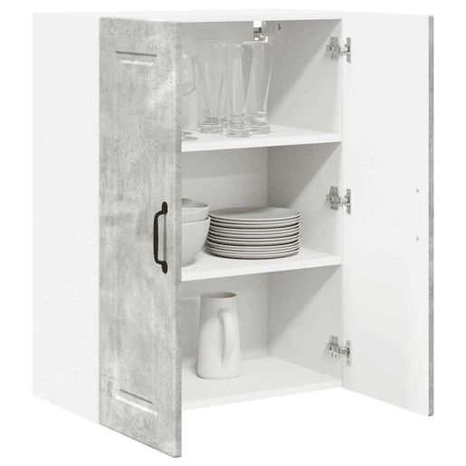 Armário de cozinha suspenso - armario de cocina colgante com porta Cinzento 60 x 31 x 80 cm