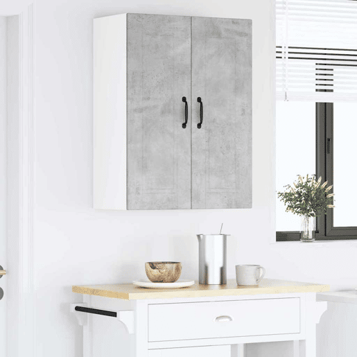 Armário de cozinha suspenso - armario de cocina colgante com porta Cinzento 60 x 31 x 80 cm