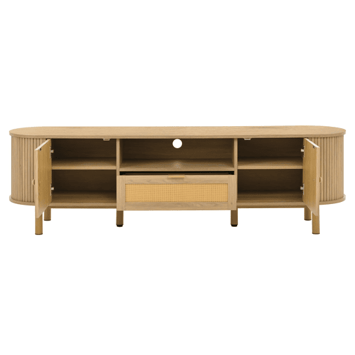 Conjunto de móveis para sala - mesa de centro com altura ajustável e móvel para TV - design moderno - cor natural Conjunto de móveis para sala - mesa de centro com altura ajustável e móvel para TV - design moderno - cor natural