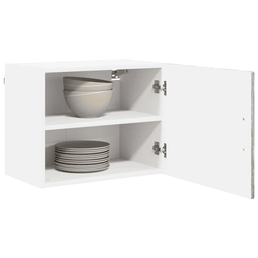 Lote de 2 Armários de cozinha suspendidos - Cozinha modular Colgantes Cinza Sonoma 50 x 31 x 40 cm