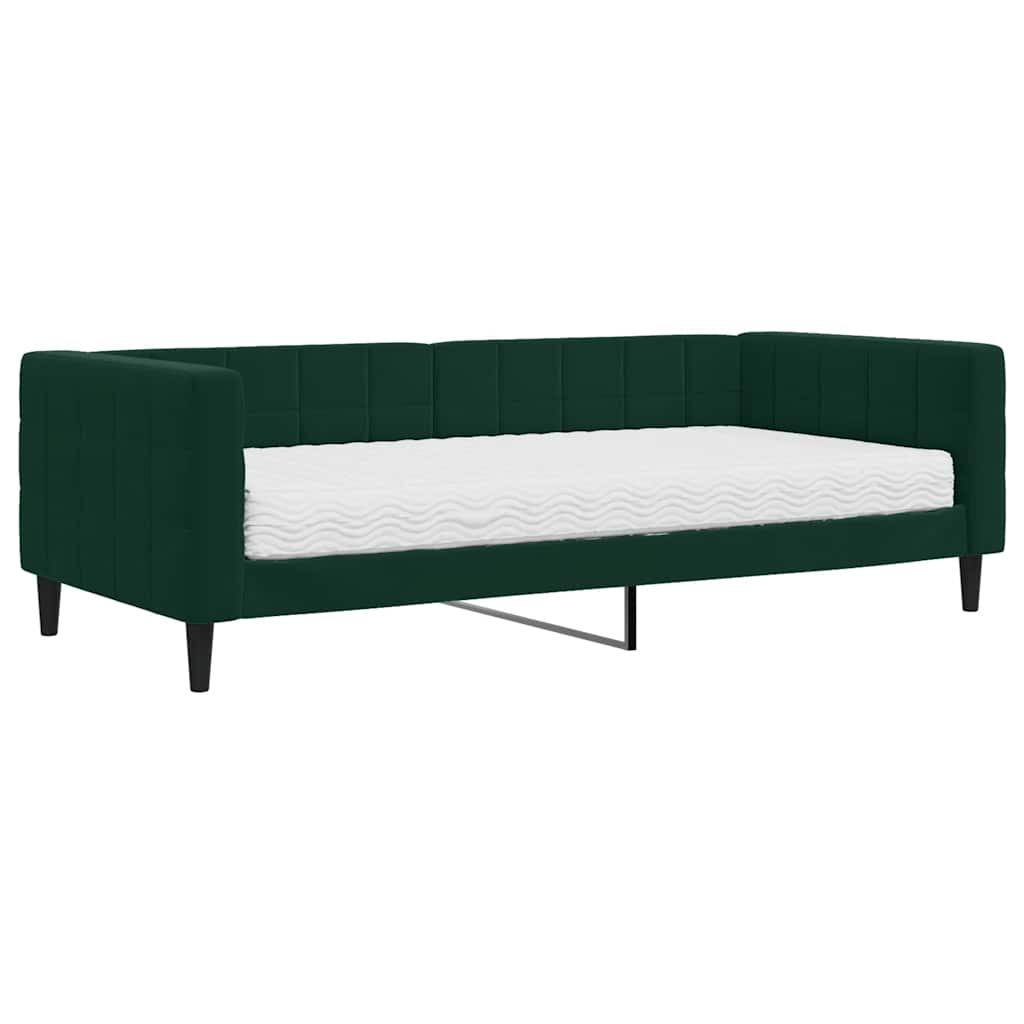 Sofá Cama - Sofá convertible Verde Oscuro