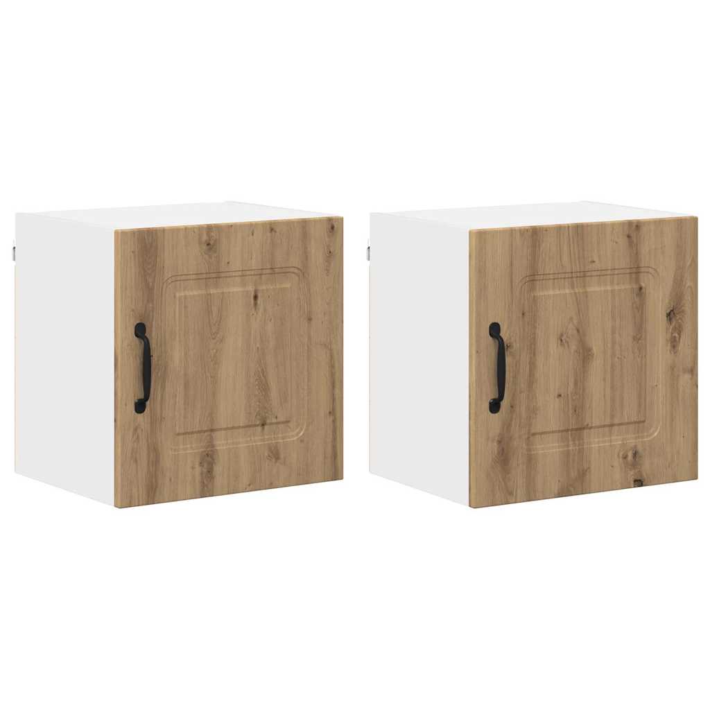 Juego de muebles de cocina - Armarios de pared 40 Roble Artisan
