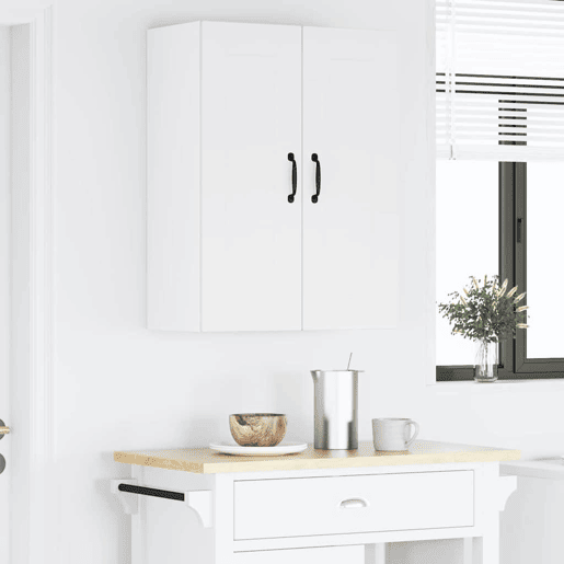 Armário de cozinha suspenso - armario de cocina colgante Branco Brilhante 60 x 31 x 80 cm