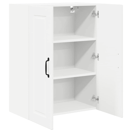 Armário de cozinha suspenso - armario de cocina colgante Branco Brilhante 60 x 31 x 80 cm