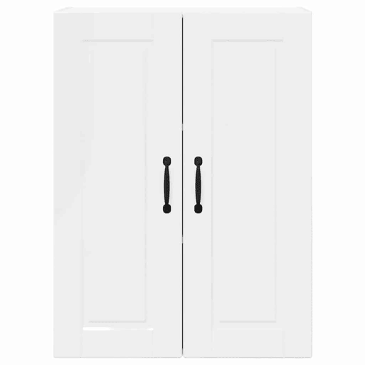 Armário de cozinha suspenso - armario de cocina colgante Branco Brilhante 60 x 31 x 80 cm