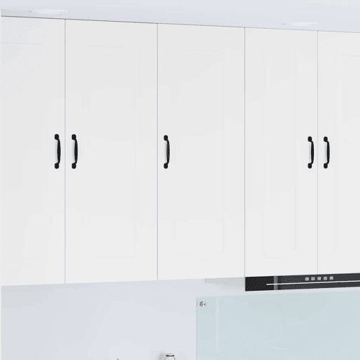 Armário de cozinha suspenso - armario de cocina colgante Branco Brilhante 40 x 31 x 100 cm