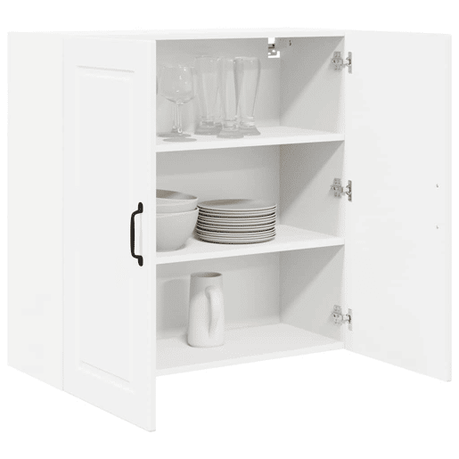 Armário de cozinha suspenso - armario de cocina colgante Branco Brilhante 80 x 31 x 80 cm