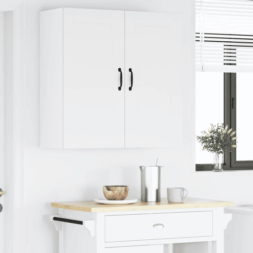 Armário de cozinha suspenso - armario de cocina colgante Branco Brilhante 80 x 31 x 80 cm