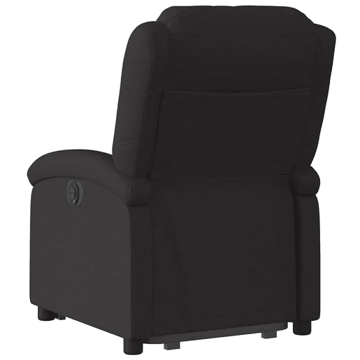 Poltrona reclinável - Poltrona relax elétrica tecido preto