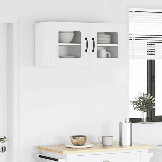 Armário de cozinha suspenso - armario de cocina colgante com porta Branco 40 x 31 x 40 cm